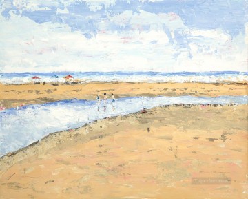 Impresionismo Painting - Myrtle Beach con espátula